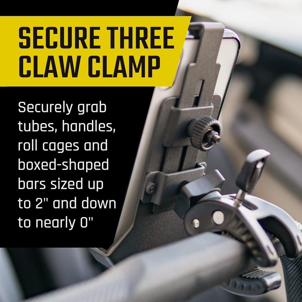 Black Universal Phone Mounting Clamp P223