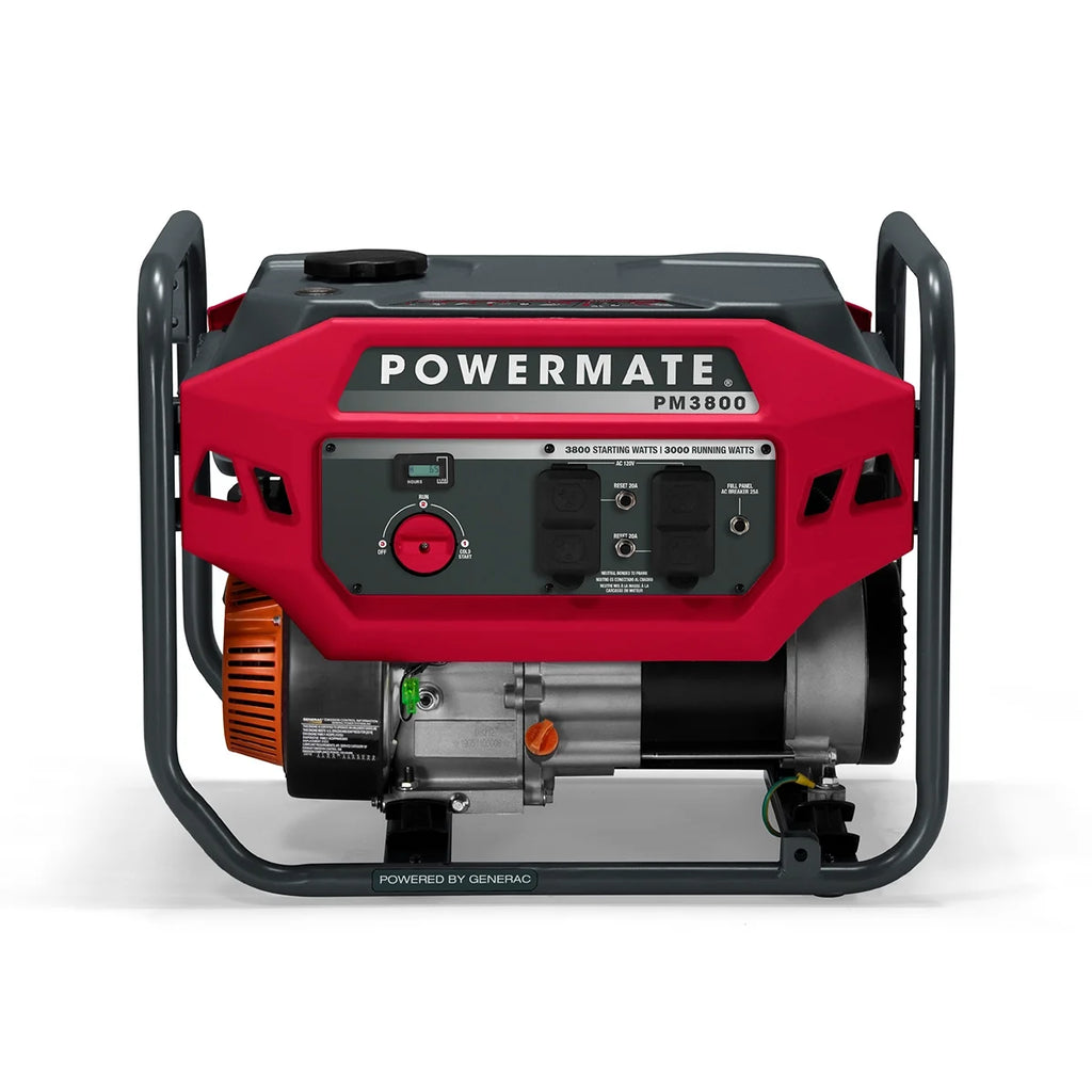 3800 Watt Gas Powered Portable Generator J56332