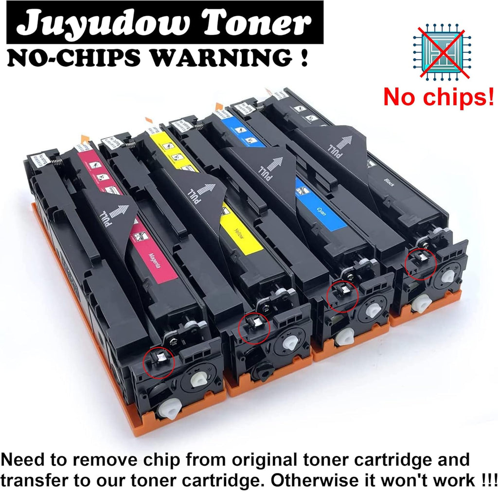 Toner Cartridge for HP 215A 215X W2310A W2311A W2312A W2313A Compatible for HP Color Pro MFP M182 M183 M155 Printer, 4 Packs M805919