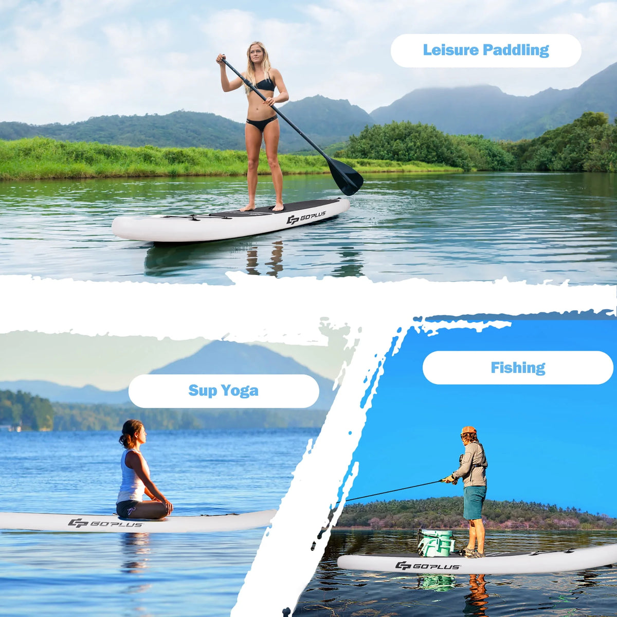 11' Inflatable Stand Up Paddle Board U66883