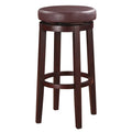 Red Swivel Bar Stool A55486