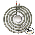 2-Pack Replacement 6 inch 4 Turns Surface Burner Element for Range, Stove & Cooktop Q779118