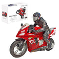 Remote Control Dual-Motor Self-Balancing Motorcycle 2.4G 1/6 Blue Y81270