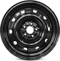 17 Inch 5 Lug Black Steel Rim E776