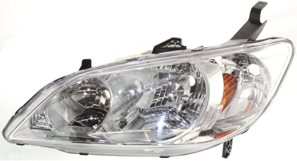 Honda Civic Headlight 2004 2005 Pair with Bulbs L3212