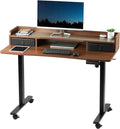 Height Adjustable Standing Desk with Storage Drawers A931