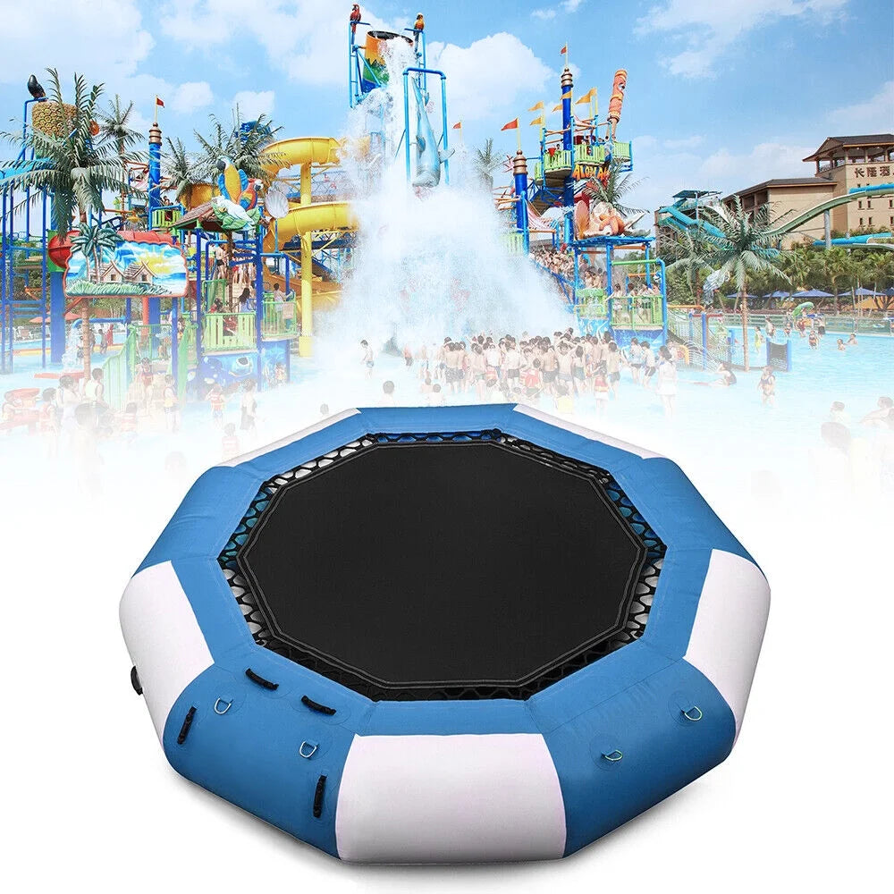 Blue Inflatable Water Trampoline K48802