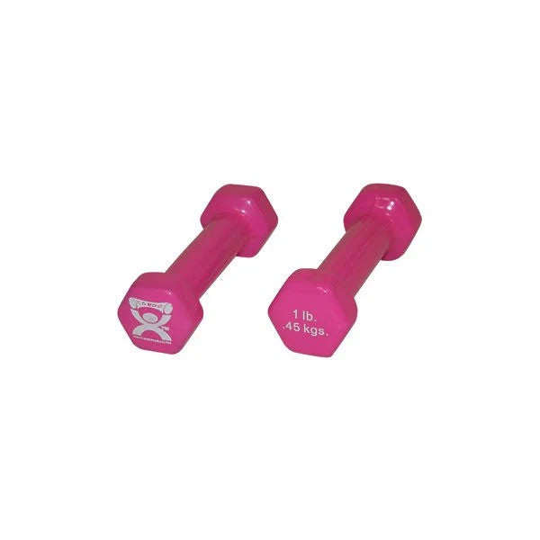 15 lb Silver Vinyl Dumbbell Pair V19904