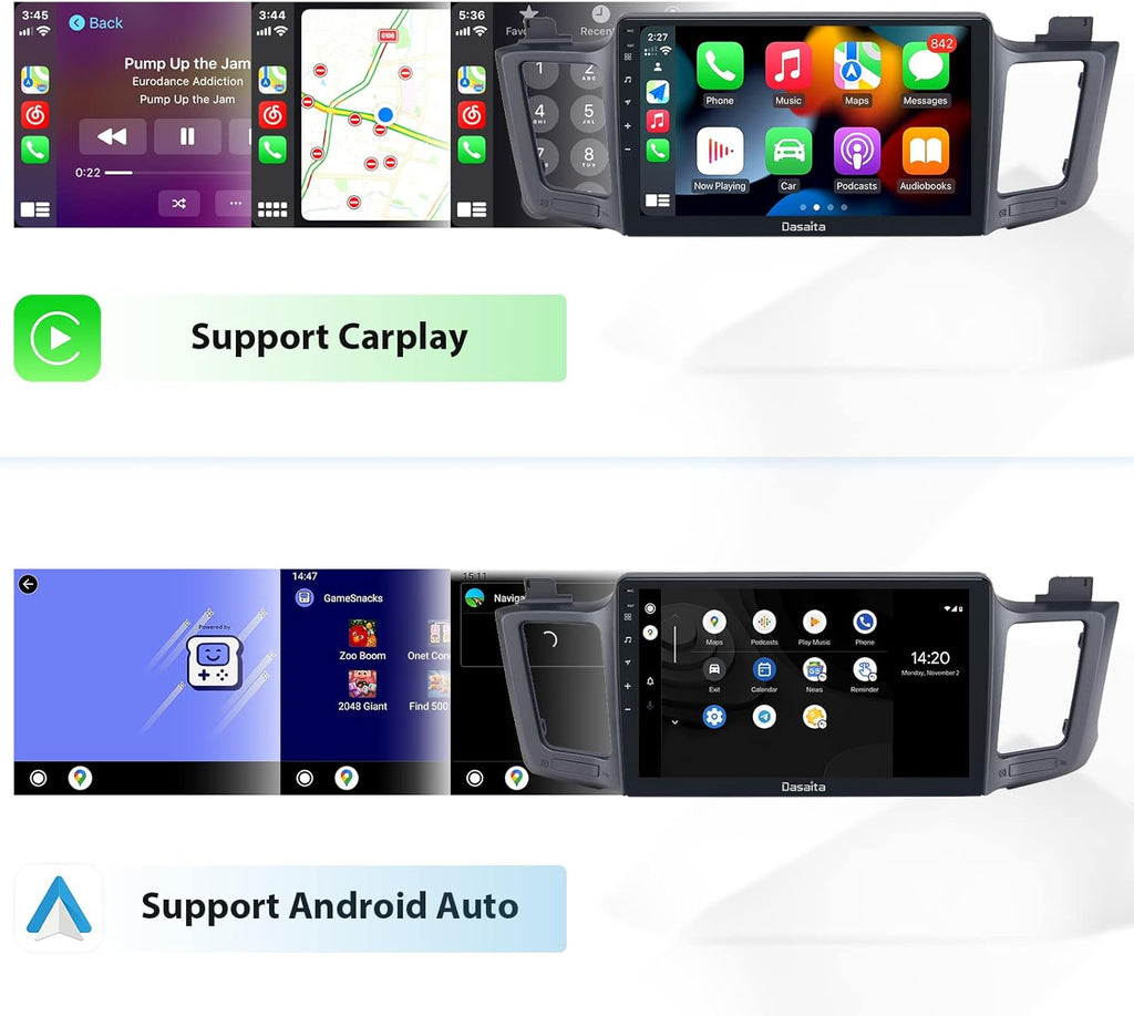 10.2 Inch Android Car Stereo with Navigation Bluetooth Touchscreen I9531