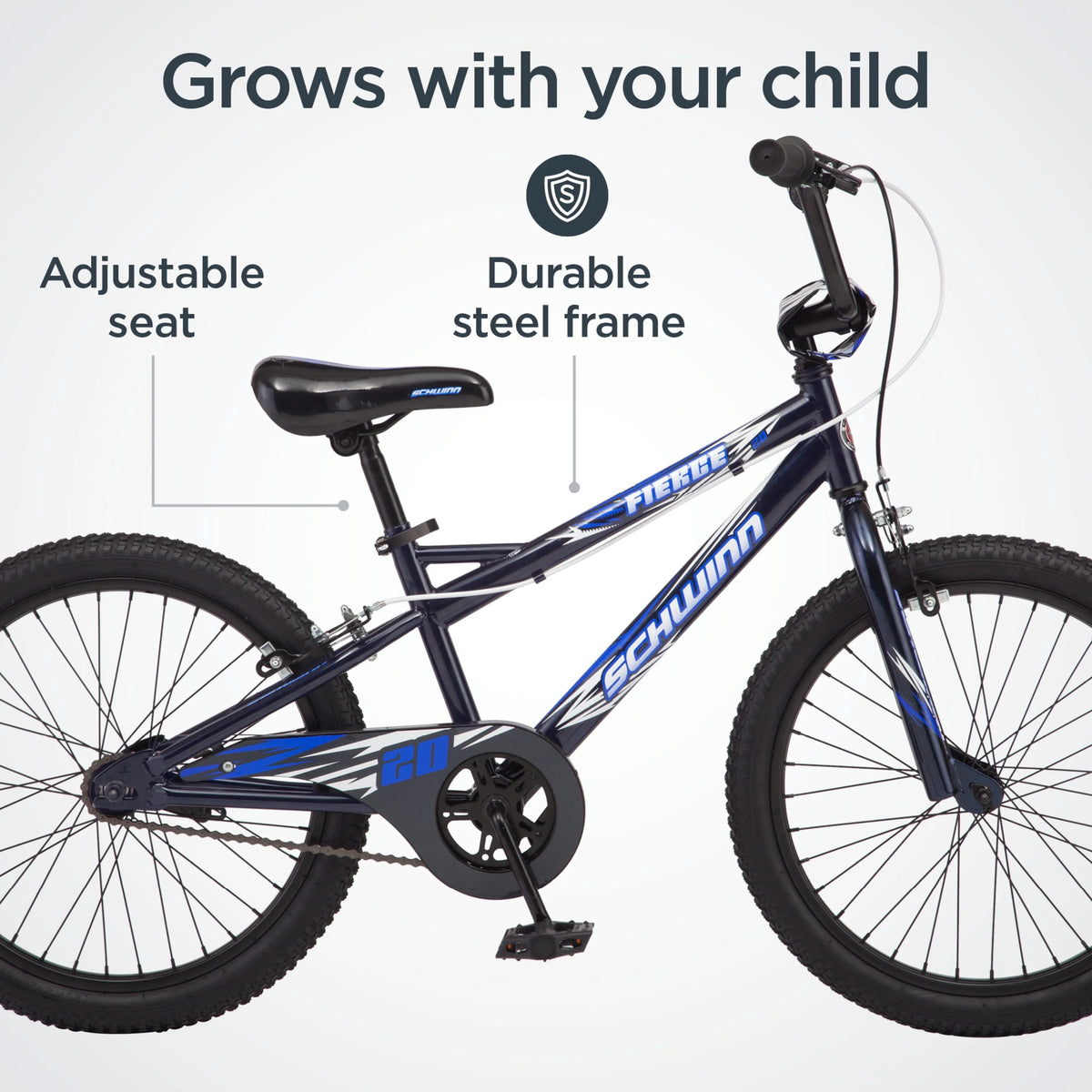20 in. Blue Kids Bicycle I95282