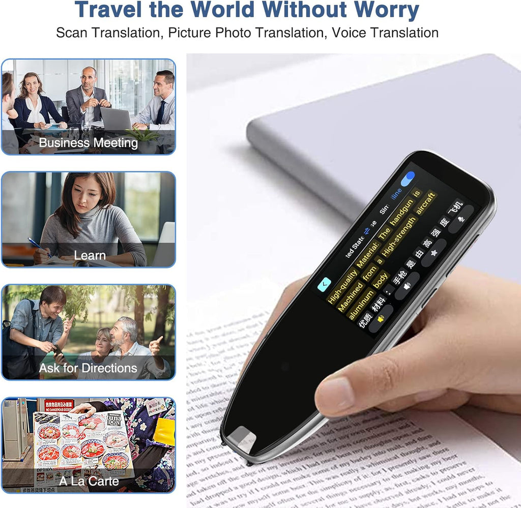 112 Languages Translation Pen with 3.0 Inch Touch Screen F811517
