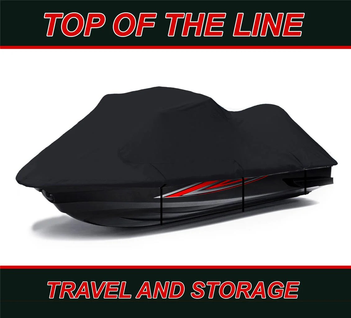 Black 600 Denier JetSki Cover K516