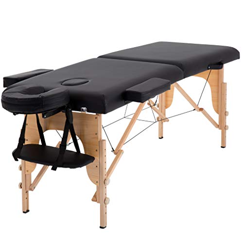 Portable Massage Table 2 Folding Adjustable O27021