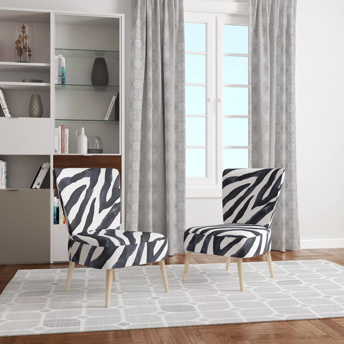 Upholstered Accent Chair and Arm Chair O6326