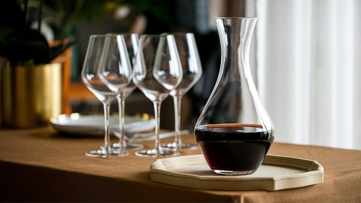50oz Clear Glass Wine Decanter Carafe, Pack of 2 R1051
