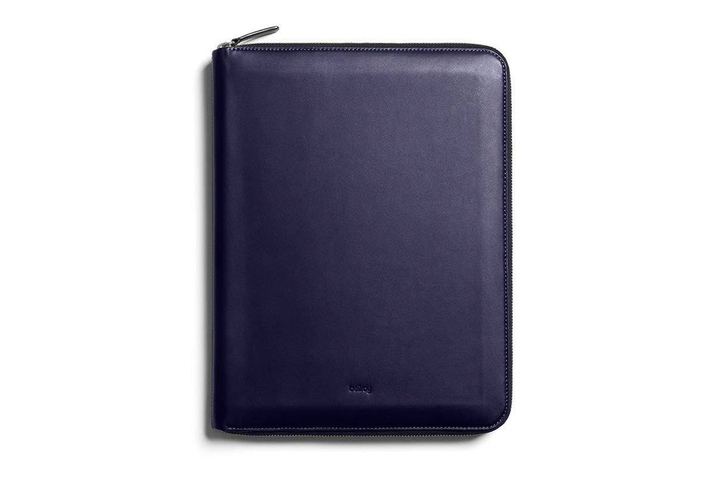 Navy A4 Leather Compendium I811150