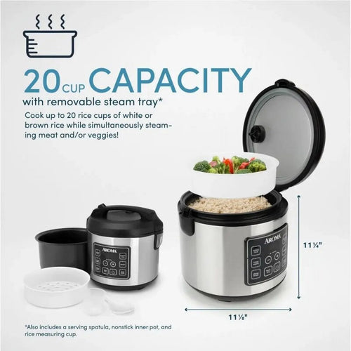 20-Cup Programmable Rice & Grain Cooker and Multi-Cooker H67890