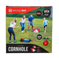 Collapsible Vinyl Cornhole Outdoor Lawn Game T2778