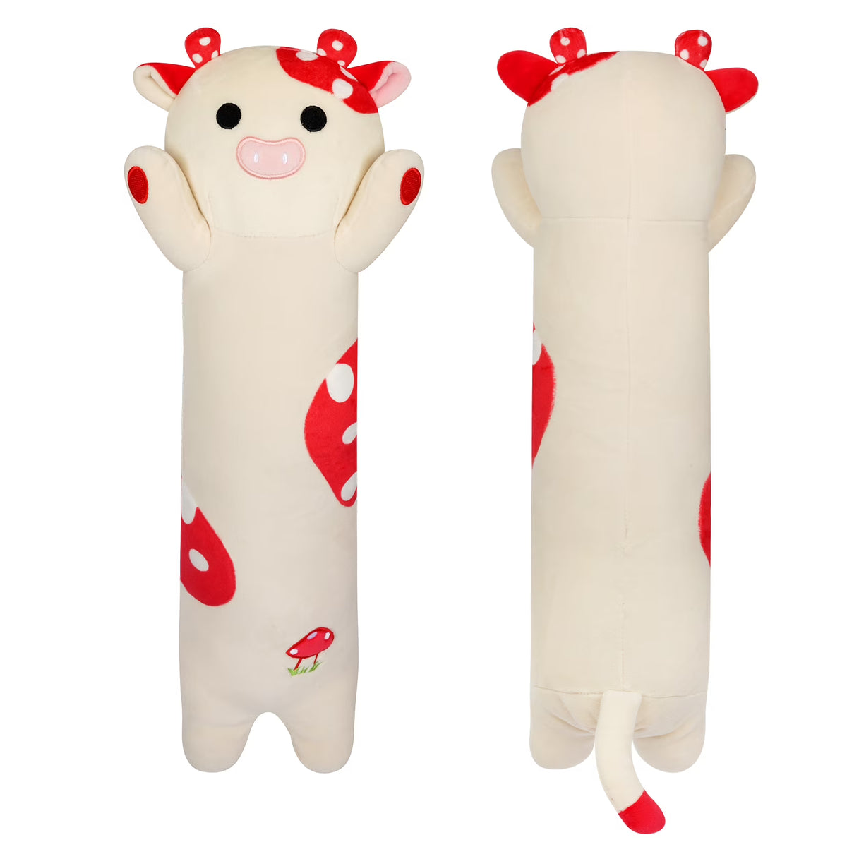 Plush Cow Body Pillow 20" Stuffed Animal K8388