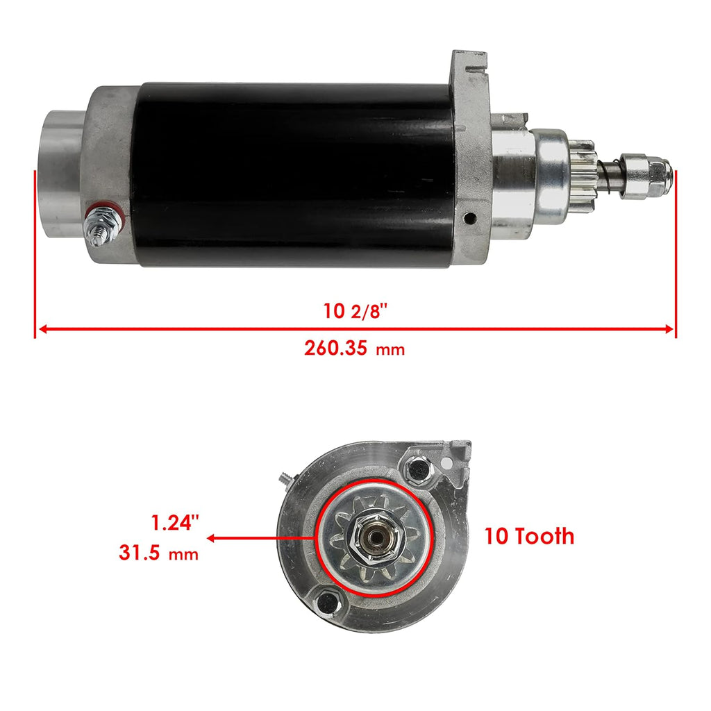 Starter Mercury 90Hp 1987-1988 1991-1999 Pack of 2 R4310