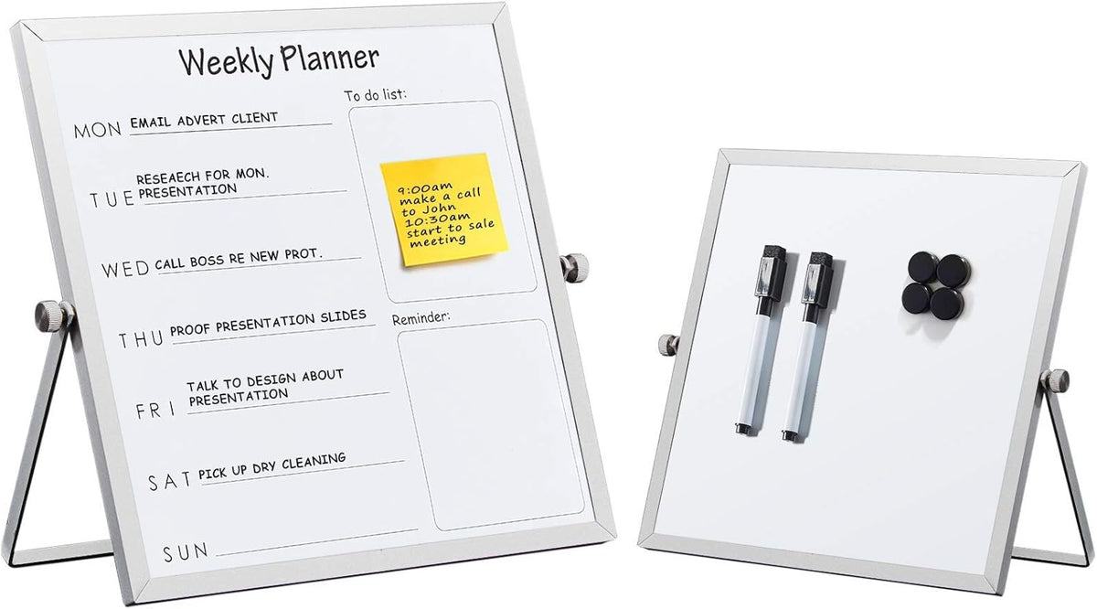 Monthly Dry Erase Calendar Whiteboard Cork Board Combo 36x24 inches A528