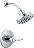 Chrome Single Function Pressure Monitor Shower Trim U38218