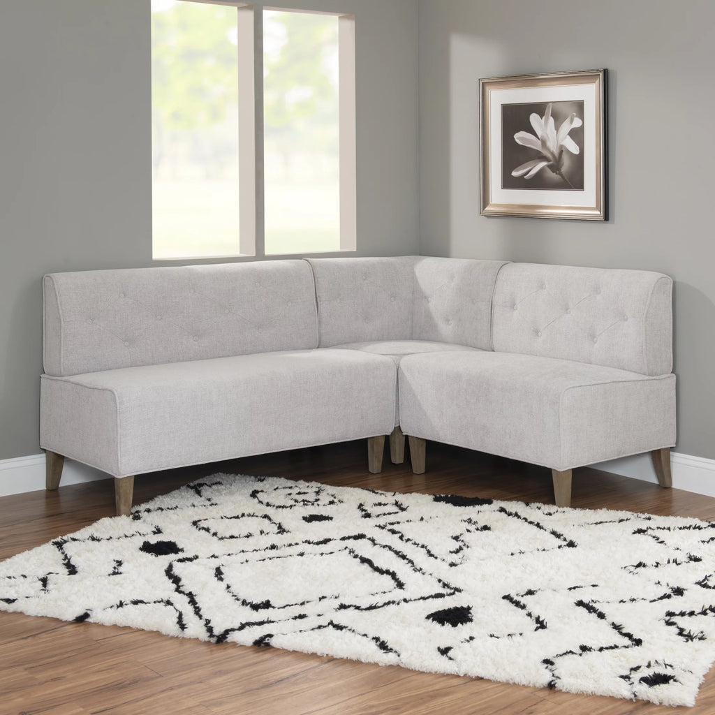 Upholstered Corner Dining Nook, Seats 5 A842