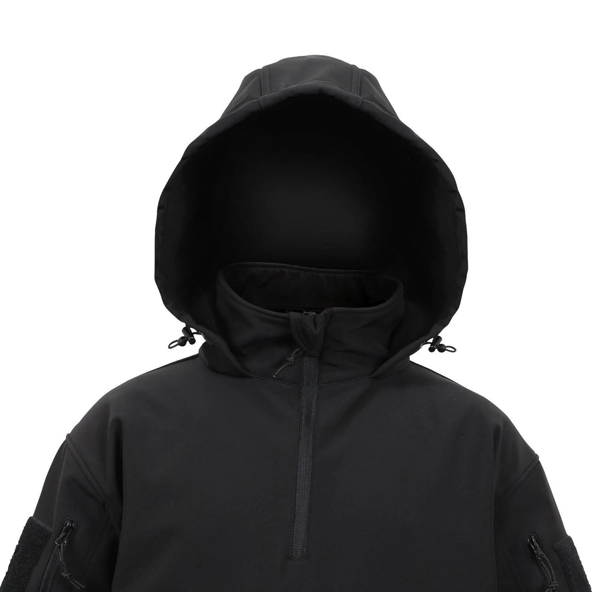 Black Soft Shell Anorak Y257387