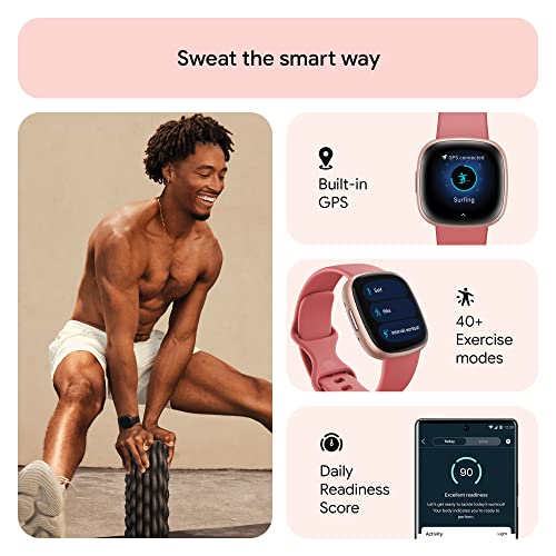 Black/Graphite Fitness Smartwatch with GPS and Heart Rate H2577