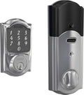 Touchscreen Smart Deadbolt with Built-in Alarm L26472