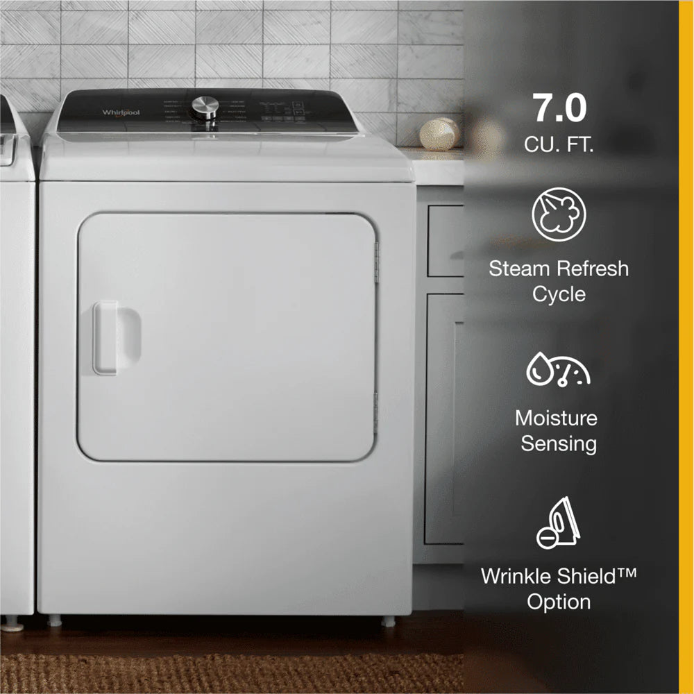 7.0 Cu. ft. Top Load Gas Dryer with Steam A76994