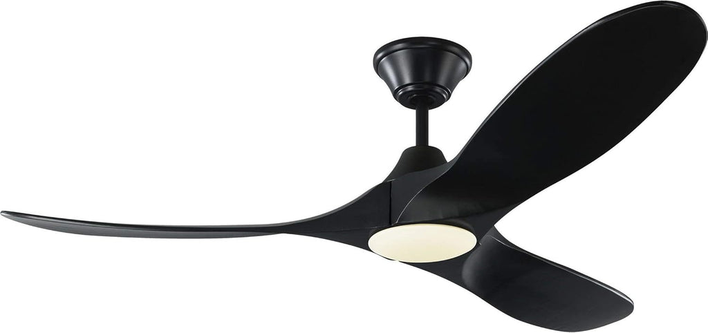Brushed Steel 60 Ceiling Fan with LED Light and Remote Control O564