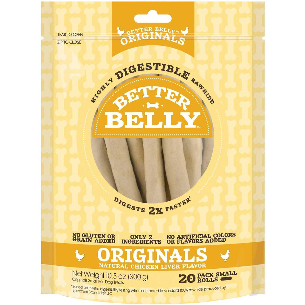 Chicken Liver Rawhide Rolls Y443