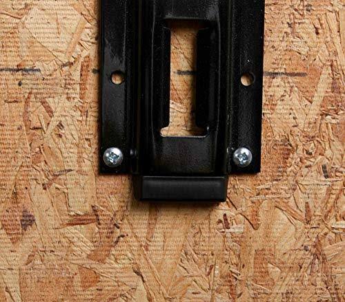 6 Pack 5' E Track Tie-Down Rail Powder-Coated Steel N8327