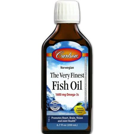 Lemon Flavored Fish Oil 6.70 oz I314