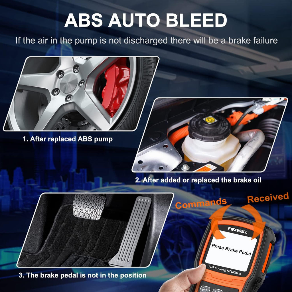 OBD2 Scanner ABS SRS Bidirectional Scan Tool W287175