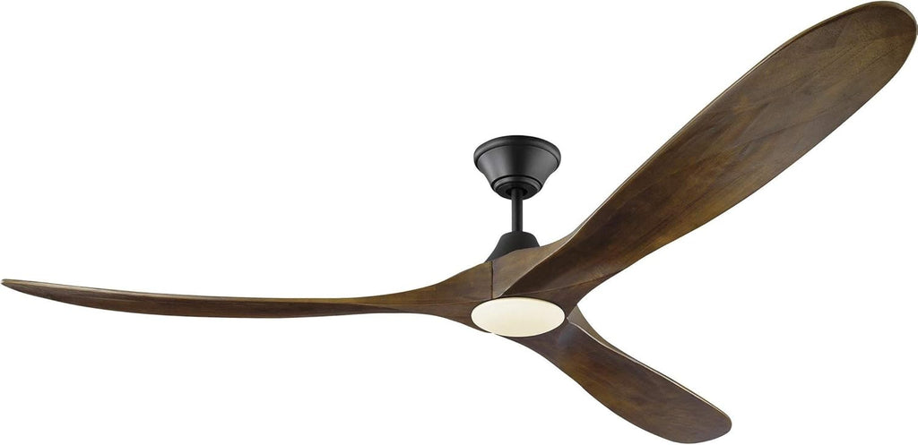 Brushed Steel 60 Ceiling Fan with LED Light and Remote Control O564