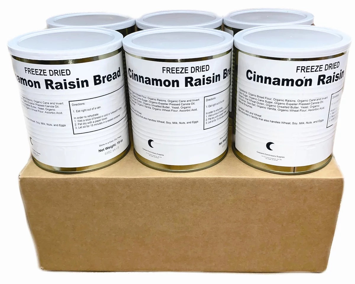 Cinnamon Raisin Bread #10/19oz/Can M1713