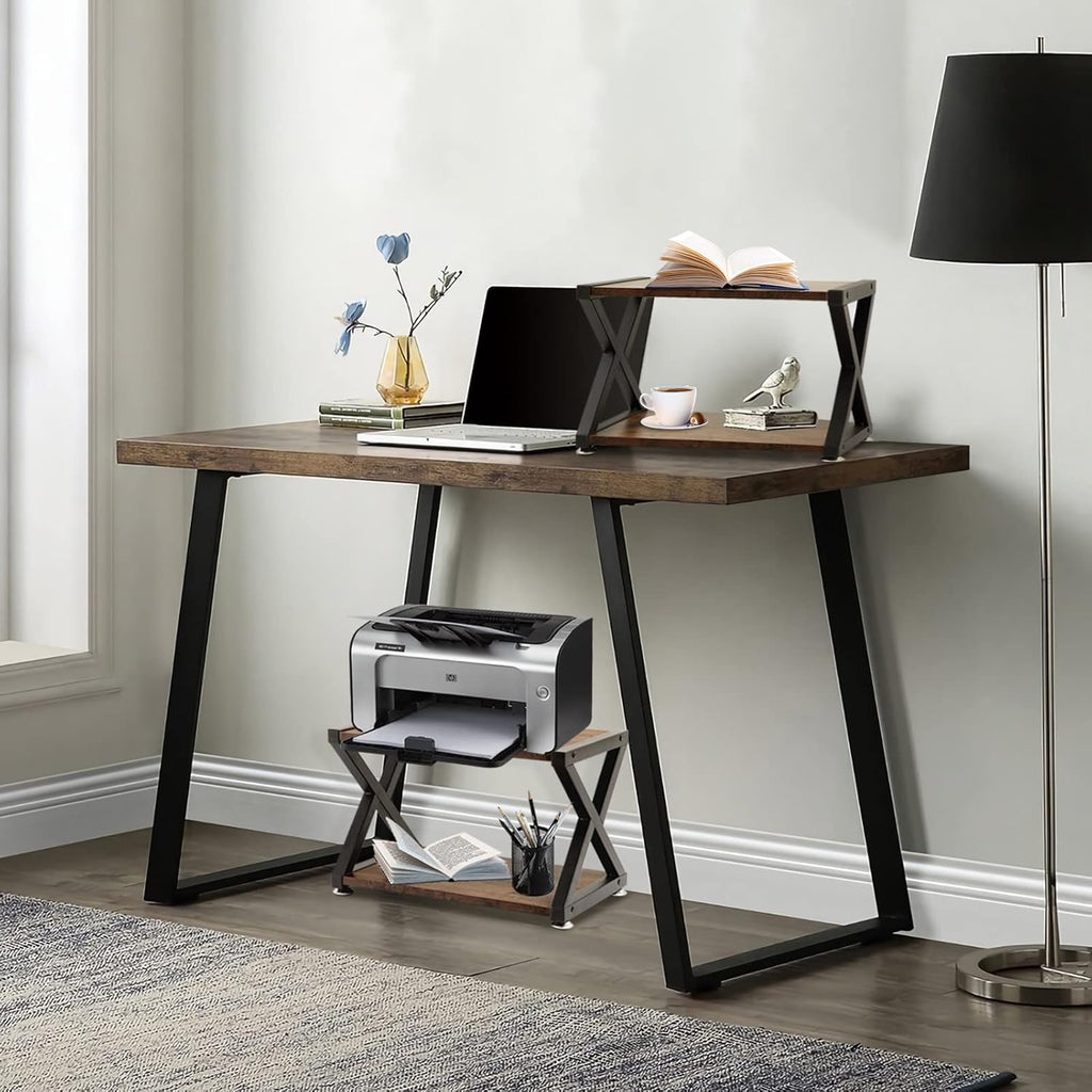 3-Tier Rolling Printer Cart with Storage Z6374