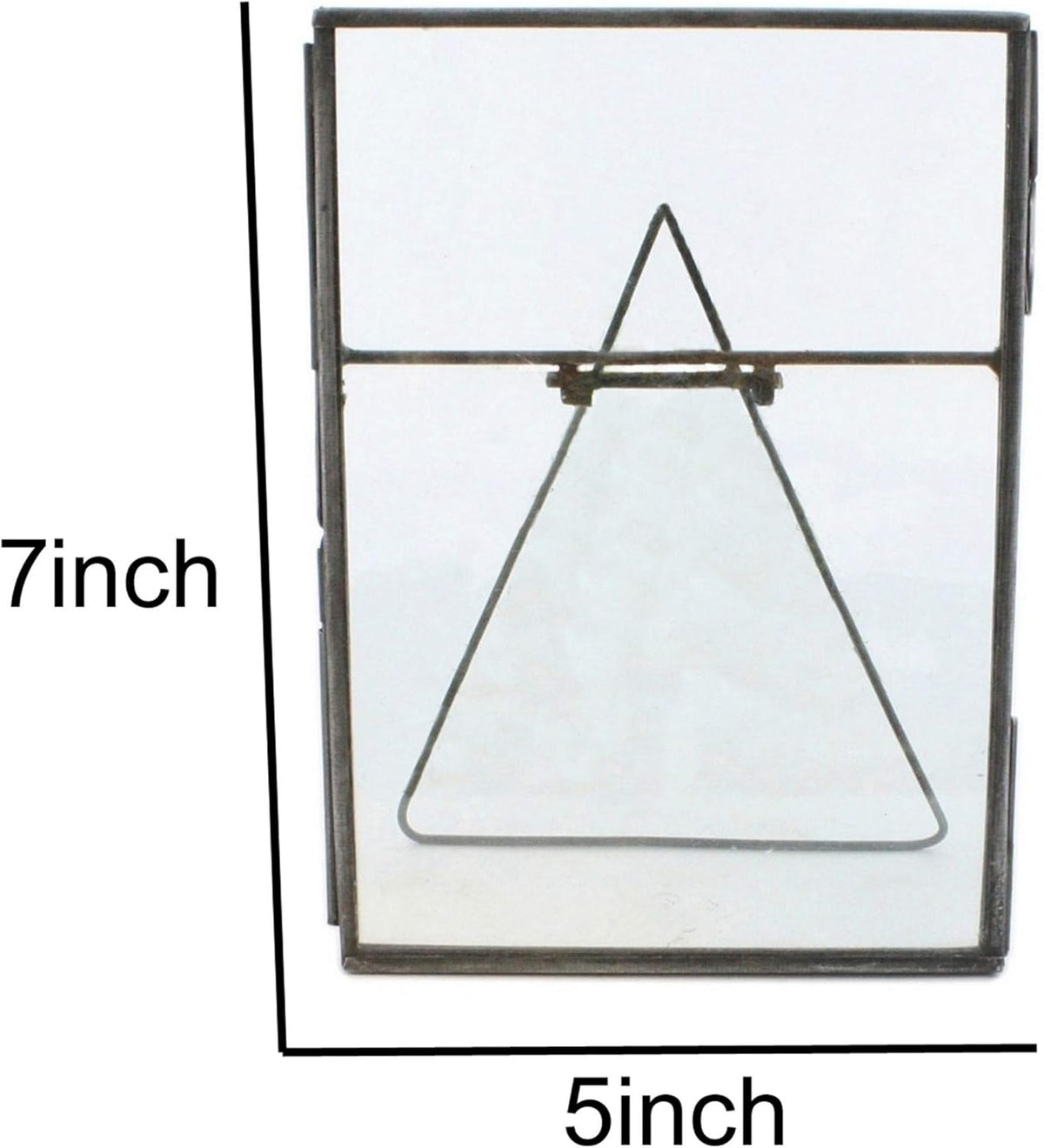 Metal Easel Frame with Glass Panel F94759