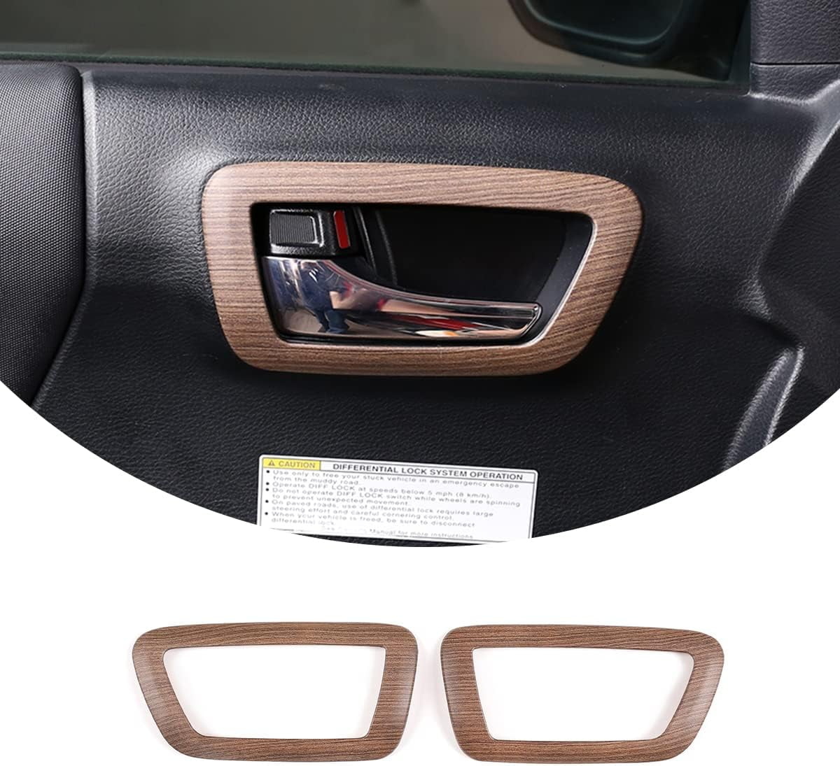 ABS Interior Door Handle Panel Cover Trim V49539