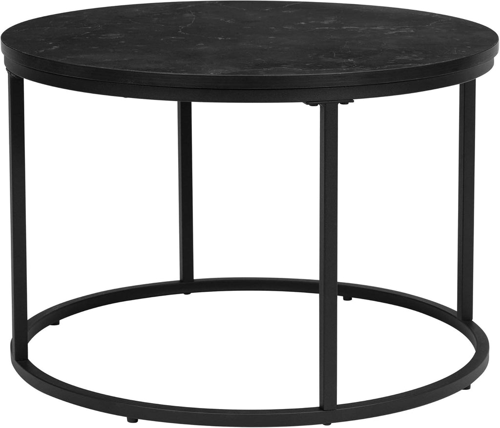 Black End Table Set of 2 S696