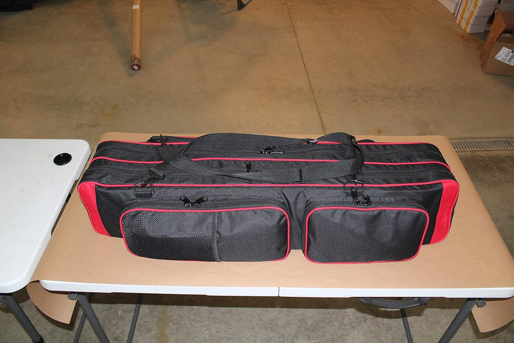 Red 36.5 Soft Case Fishing Rod and Tackle Bag H173