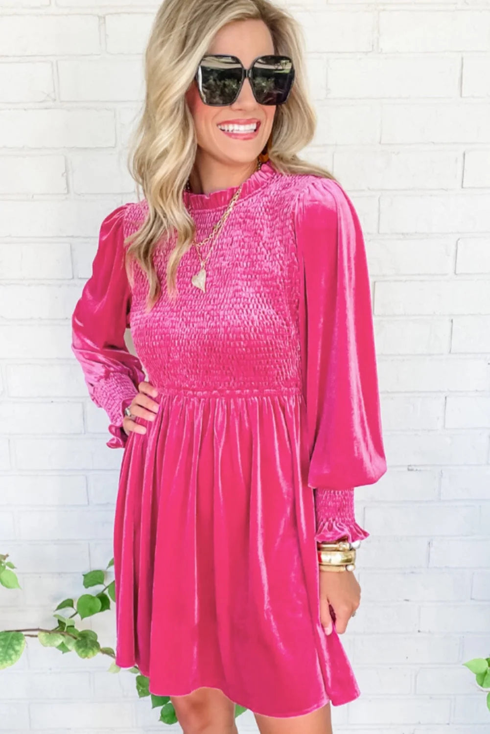 Velvet Dress J2202