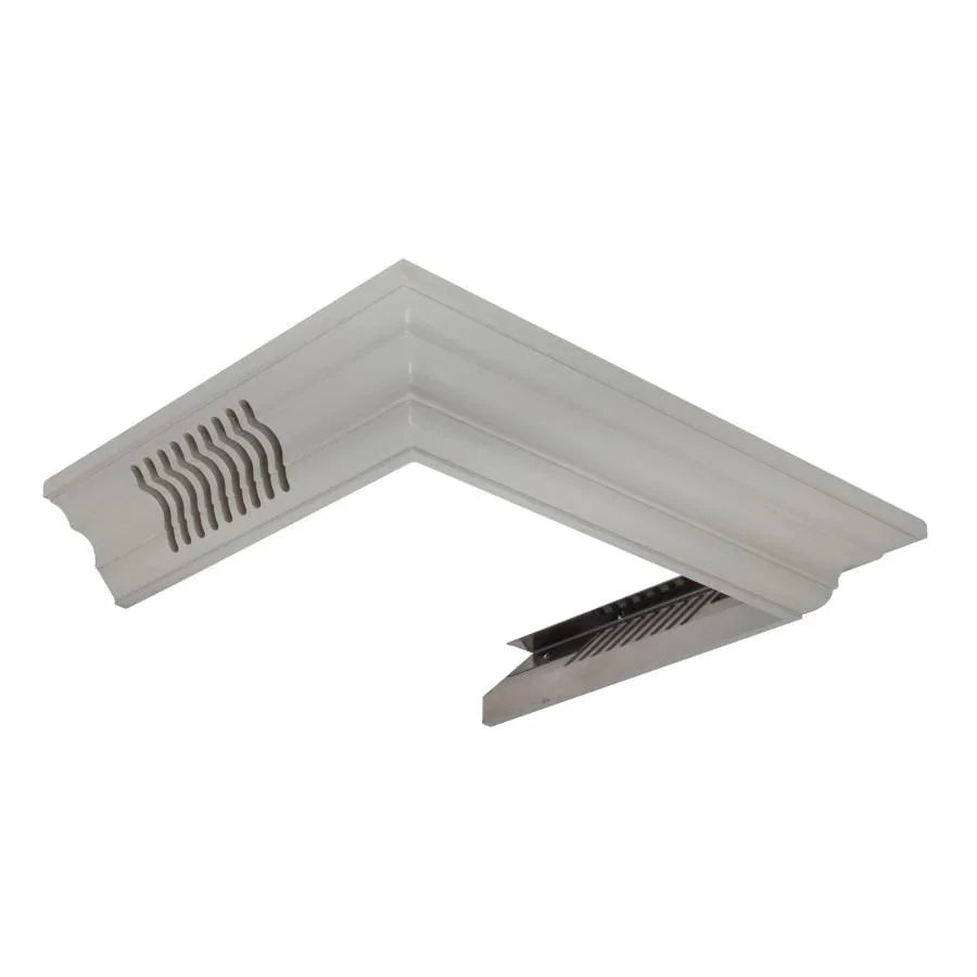 Vented Crown Molding Profile 6 for Wall Mount Range Hood U403416
