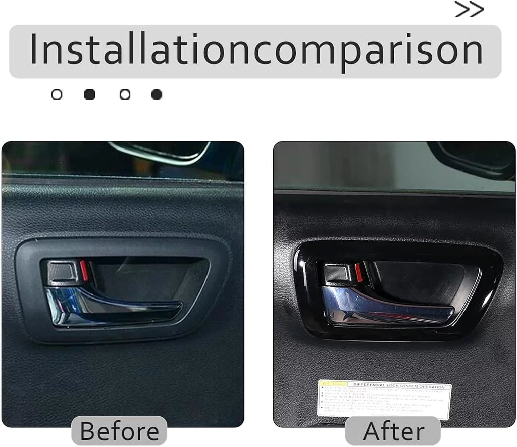 ABS Interior Door Handle Panel Cover Trim V49539