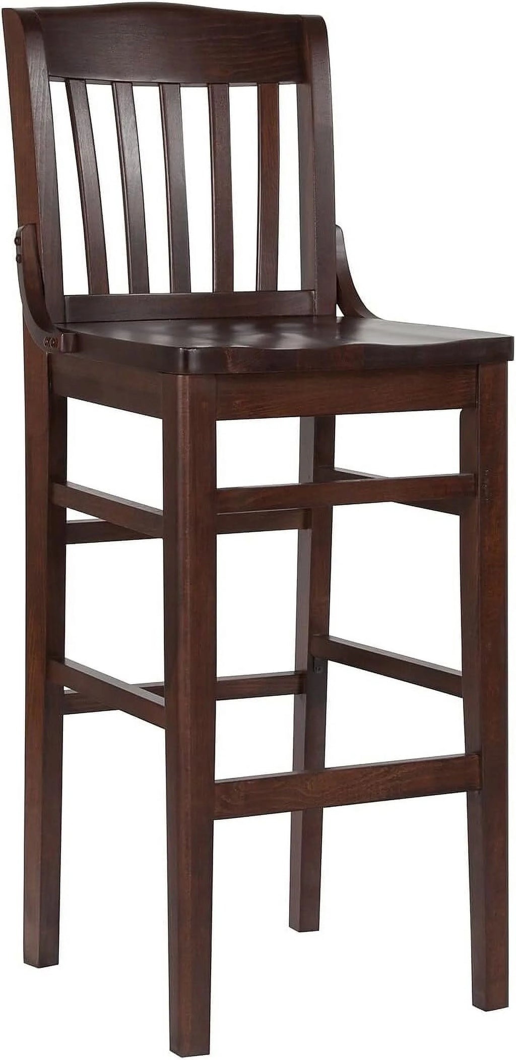 Walnut Wood Barstool N449698