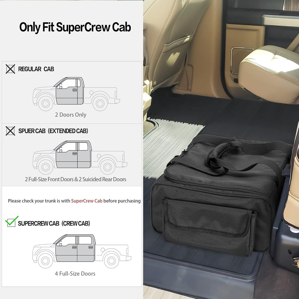 Under Seat Storage Bag with Inner Dividers & Multiple Pockets S425