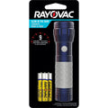 Mini LED Flashlight with Glow in the Dark Rubber Grip Y6280