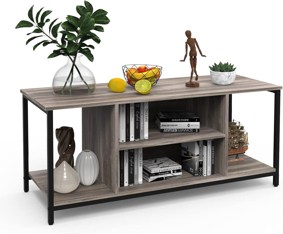 Gray 2 Tier TV Stand for 55 inch TV Y983